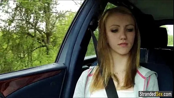 XXX Teen Beatrix hitches a ride for big cock top Videos
