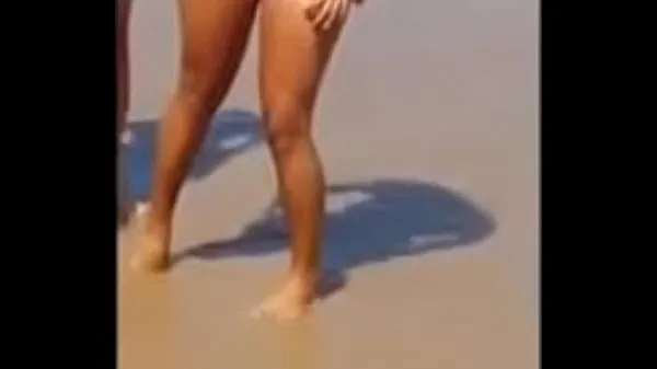 Najboljši videoposnetki XXX Filming Hot Dental Floss On The Beach - Pussy Soup - Amateur Videos