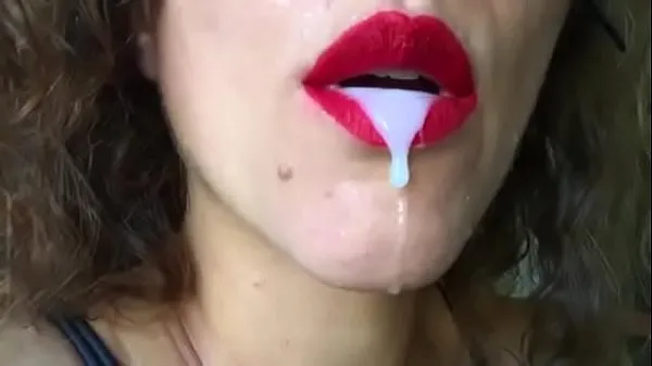 XXX Sperme dans ma bouche SlowMo cracher détruire le maquillage meilleures vidéos