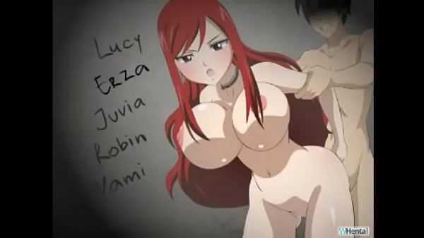Najboljši videoposnetki XXX Anime fuck compilation Nami nico robin lucy erza juvia