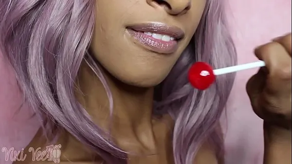 XXX Longue Long Tongue Fetish Lollipop VIDEO COMPLETOvideo principali