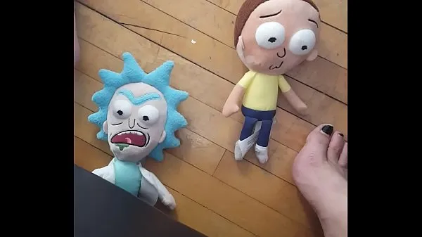 XXX Giantess Tramples and Crushes 2 Tiny Men (Rick and Morty Plush top Videos