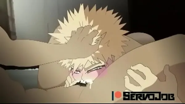 XXX Bakugou doing a blowjob toppvideoer