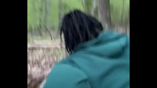 XXX teen ebony 18 fuck with the white boy in woods лучших видео