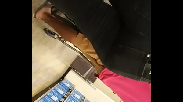 XXX Candid ass on grocery store topvideo's