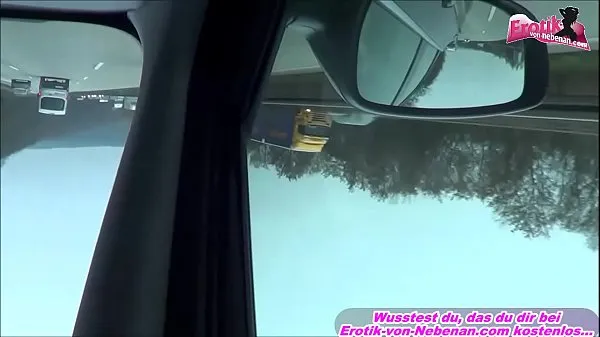 XXX german slut make blowjob in car while driving and swallow cum pov top Videos