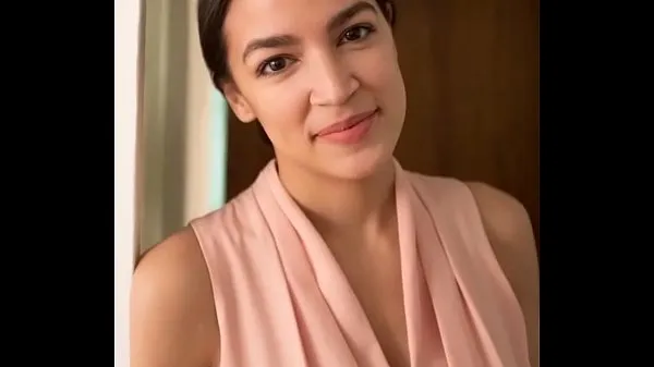 XXX Jerking off to Alexandria Ocasio Cortez (AOC 인기 동영상