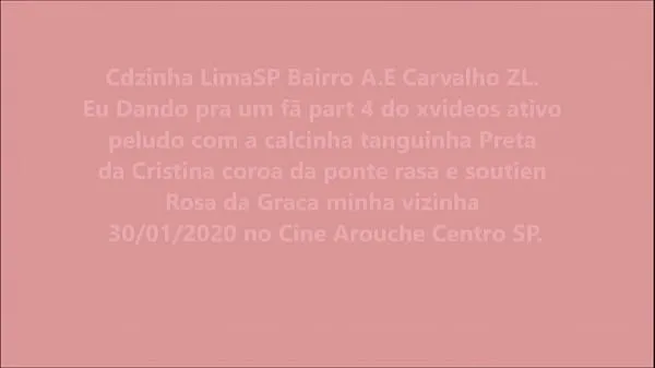 XXX Cdzinha LimaSP Dando no cine pro ativo peludo usando calcinha tanguinha Preta Da Cristina Pnte Rasa 30012020 najlepsze filmy