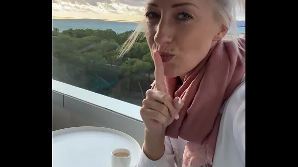 XXX I fingered myself to orgasm on a public hotel balcony in Mallorca top Videos