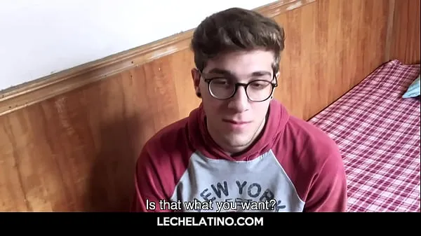 XXX Latin nerd gets big dick jerked off by oily hand top Videos