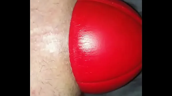 XXX Male Giving Birth to Huge 12 cm wide Football, from deep inside my Ass أفضل مقاطع الفيديو