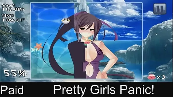 XXX Pretty Girls Panic！ SteamゲームXonix 件のトップ動画