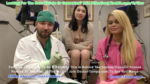 XXX CLOV - Mina Moon Gets Required Tampa University Entrance Physical By Doctor Tampa & Destiny Cruz At bästa videoklipp