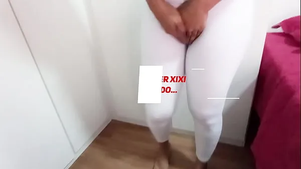 XXX Julia Carioca in White Legging pissed herself all over سرفہرست ویڈیوز