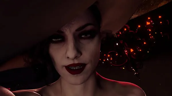 XXX Resident evil village Lady Dimitrescu Hardcore sex femdom top Videos