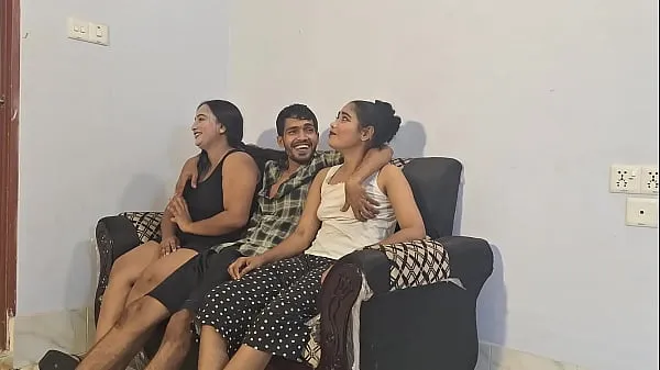 XXX Hanif and Adori and nasima - Desi sex Deepthroat and BBC porn for Bengali Cumsluts threesome A boys Two girls fuck Video terpopuler