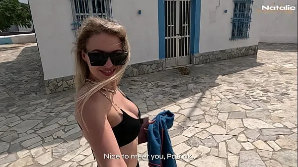 XXX Dude's Cheating on his Future Wife 3 Days Before Wedding with Random Blonde in Greece nejlepších videí