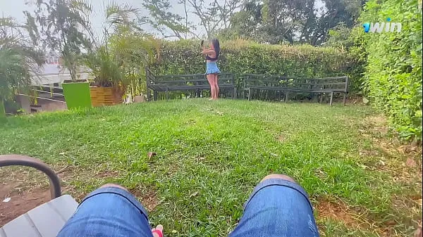 XXX Fucking in the park I take off the condom top Videos