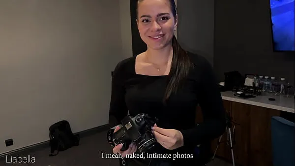 XXX Fucked my photographer and came on her tits - Liabella سرفہرست ویڈیوز