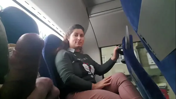 XXX Exhibitionist seduces Milf to Suck & Jerk his Dick in Bus top Videos