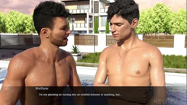 XXX Summer Vacation - Jerking Fabian off лучших видео