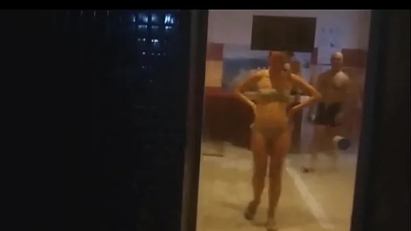 XXX Risky ANAL Dildo Hardcore Masturbation in Public SPA Center лучших видео